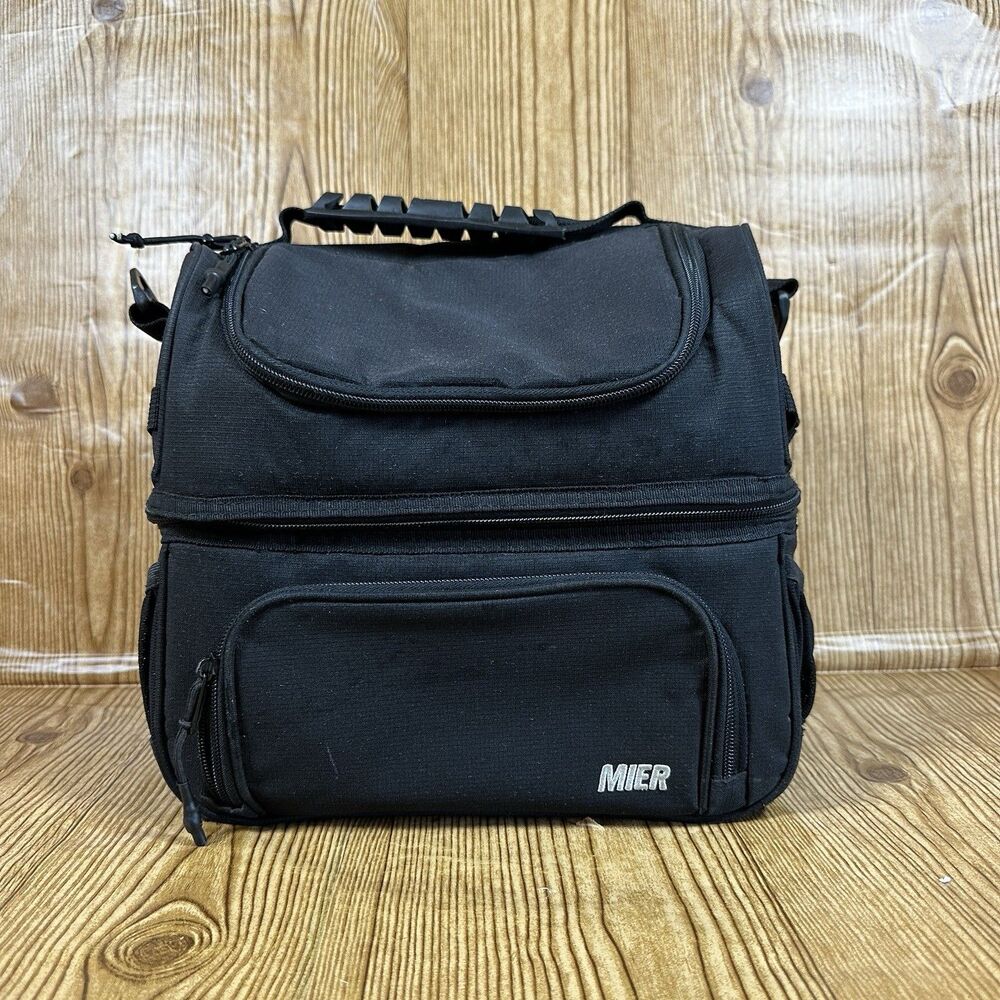 MIER‎ Adult Lunch Box Insulated Lunch Bag Large Cooler Tote Bag 11 x8.5”